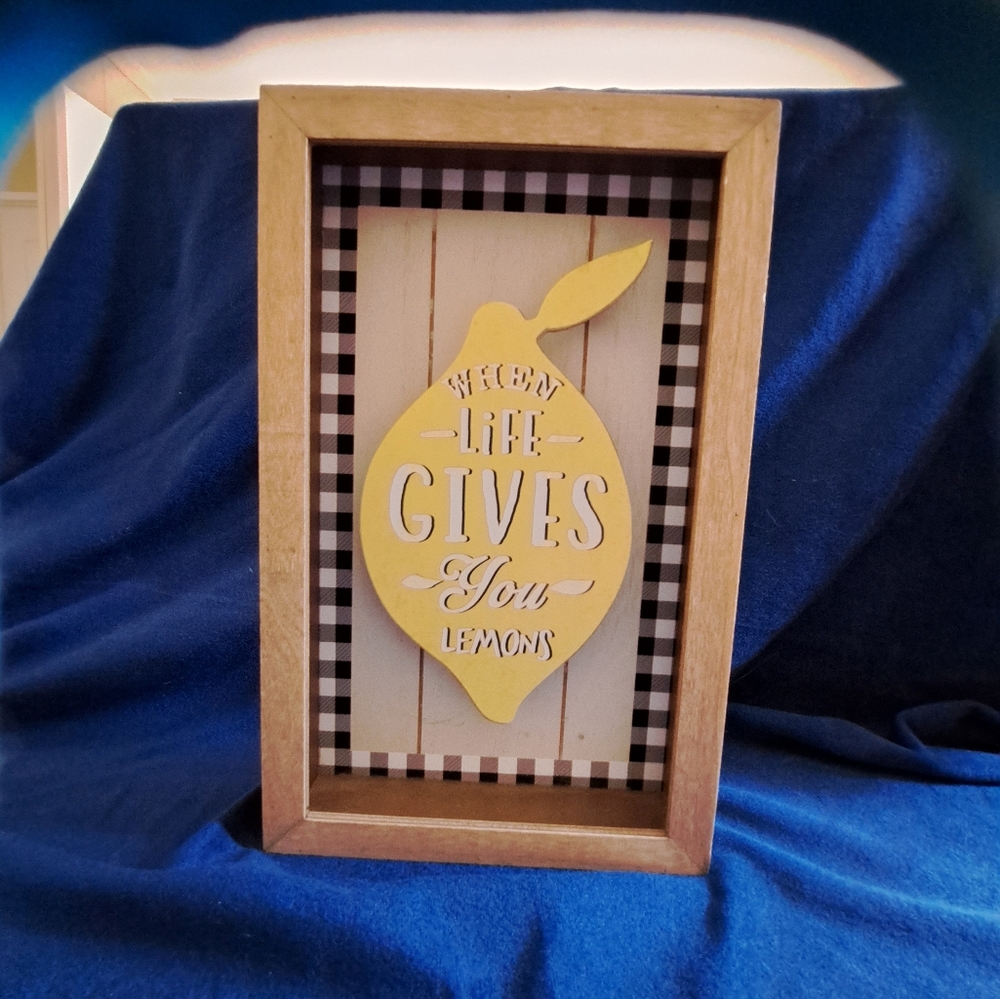 When Life Gives You Lemons Wall Decor